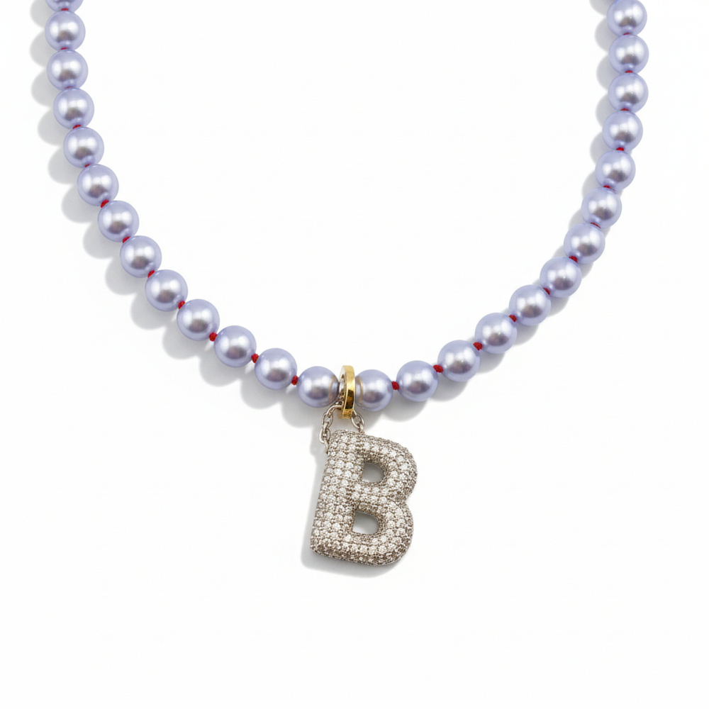 Колье "Буквы"