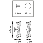 Настенный светильник Lightstar Zeta  728623