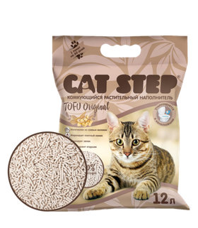 Cat Step Тофу Оригинал 12л.
