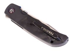 Нож CKF/Terzuola Eagle Rock S110V черный карбонфотография - 9