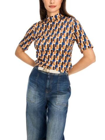 Marc Cain Водолазка с графичным принтом