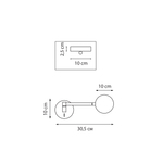 765667 Бра LOFT LED 5W 400LM ЧЕРНЫЙ 3000K