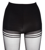 Тонкие нейлоновые колготки Nylons (Размер: M-L) (Цвет: бронзовый)