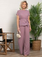 Костюм брючный Илона (пыльная роза) К15601-50М LT Collection