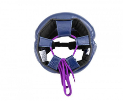 Шлем боксерский Clinch Undefeated темно-синий C162