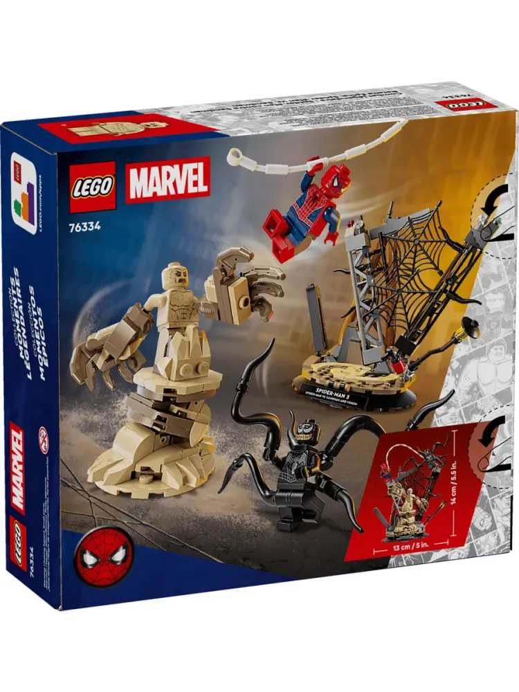 Конструктор Marvel 76334 Человек-паук и Песочный человек