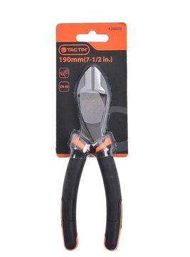 Кусачки диагональные усиленные ERGO 190 мм Tactix 200008