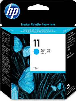 HP 11 Подлинный Голубой 1 шт C4836A