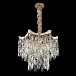 Citilux Моника CL308252 Люстра хрустальная подвесная Золото