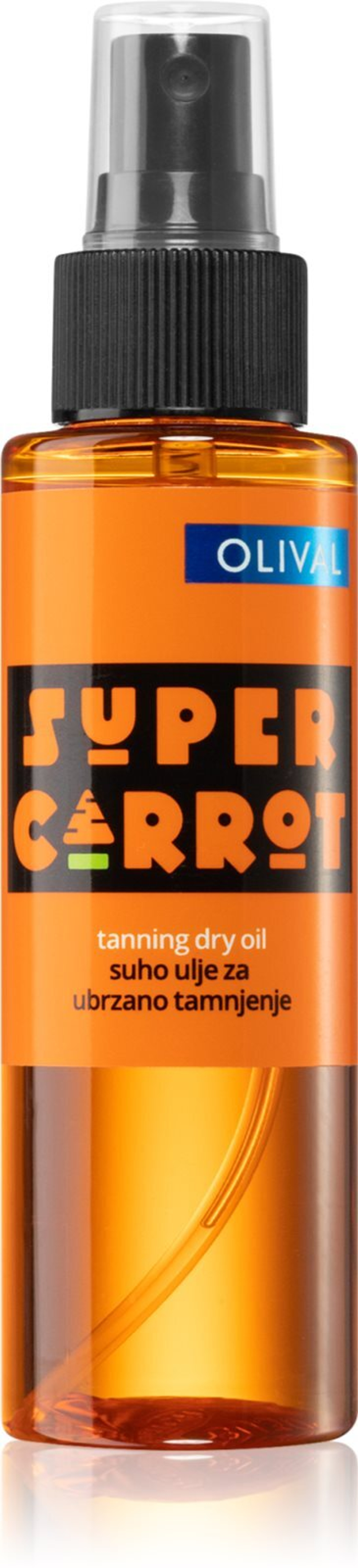 Olival Supper Carrot - сухое масло для тела ускоряющее загар /   100  ml  / GTIN 3858892691779