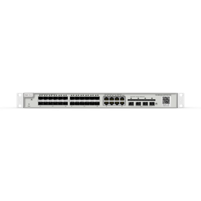 Коммутатор 24-Port Ruijie Reyee RG-NBS3200-24SFP/8GT4XS 4-Port SFP+