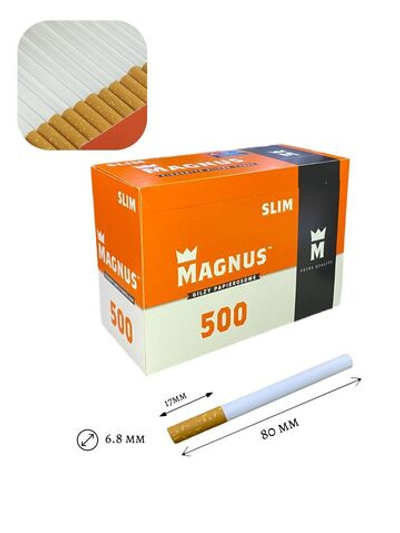 Гильзы для сигарет "Magnus" Slim Filter 6.8/17 мм 500шт
