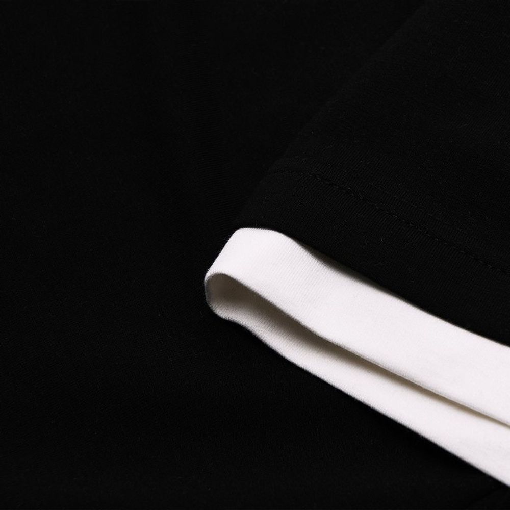 Футболка Heartz «Rays» Layered Kimono Black