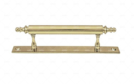 Ручка скоба оконная латунь Цилиндрическая