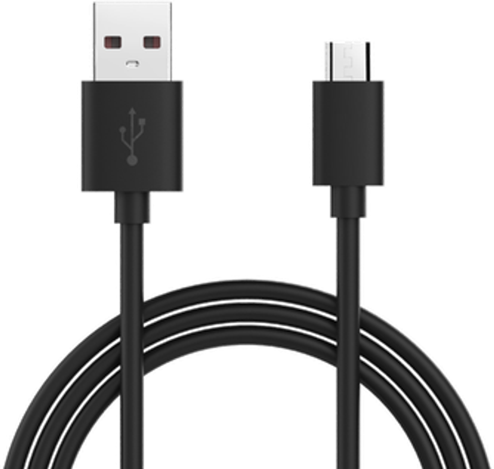 Кабель USB - Micro (черный) 1м