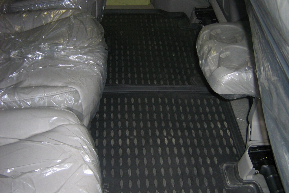 Коврики в салон для KIA Carnival (II), 2006-2014, АКПП4,  шт. (полиуретан) Element.NLC.25.16.210