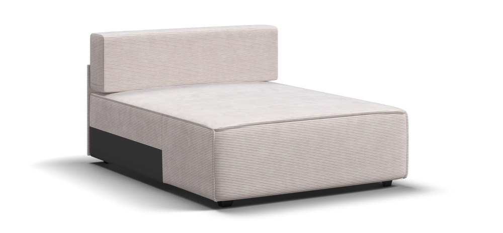 Босс Софт Модуль оттоманка Вельвет Корд бежевый