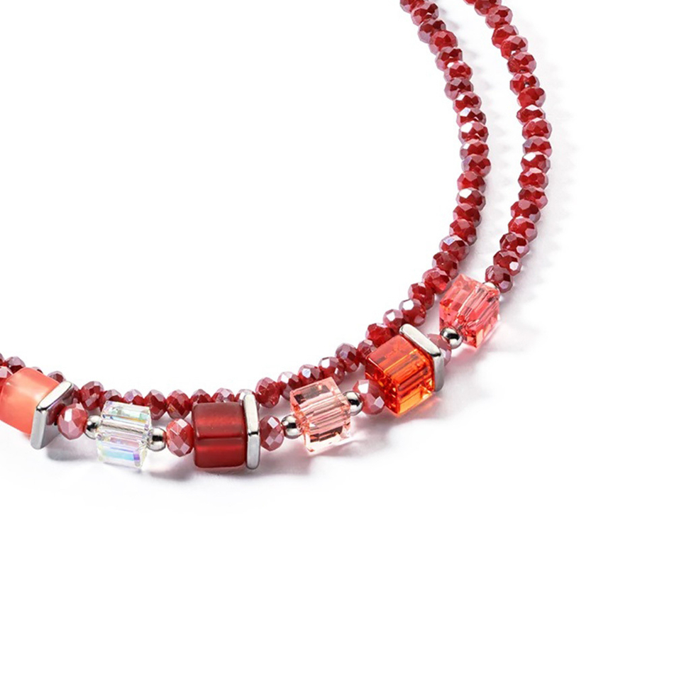 БраслетCoeur de Lion Joyful Colours Red 4564/30-0300