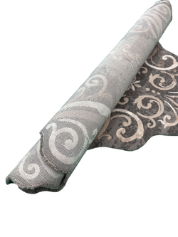 Ковер Safir 00858C Grey/Brown Нестандартная