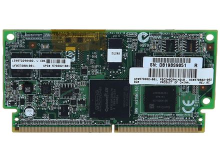 Модуль Кэш-памяти HP 578882-001 Smart Array P410 P411 / 512MB FBWC 6Gb Raid Controller 570502-002