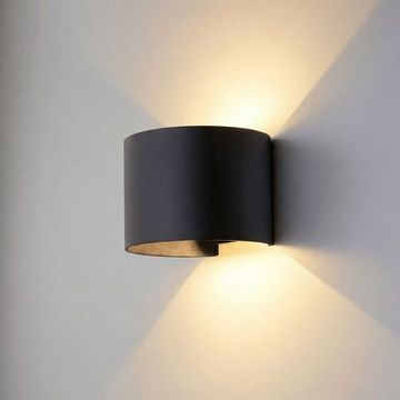 Настенный светильник LED 7W 3000К IP54 1518 Techno LED Blade чёрный Elektrostandard