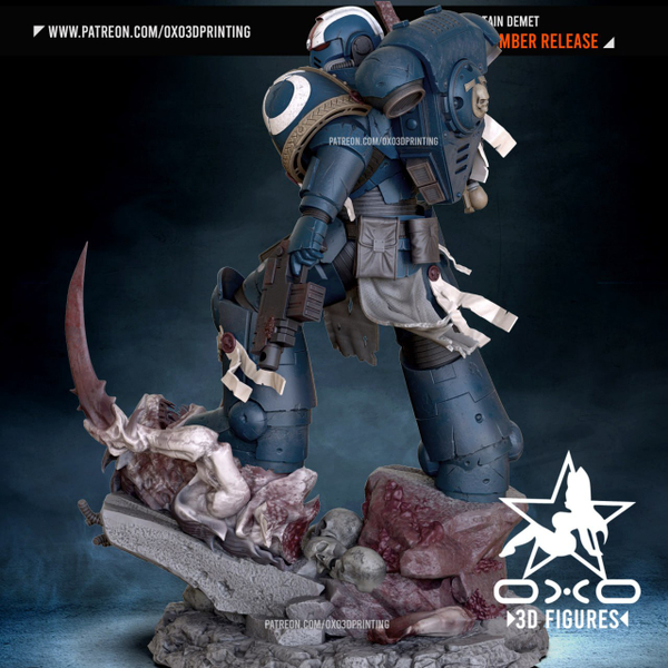 Капитан Ультрамаринов Титус Фигурка Captain of the Ultramarines Titus Warhammer 40,000: Space Marine