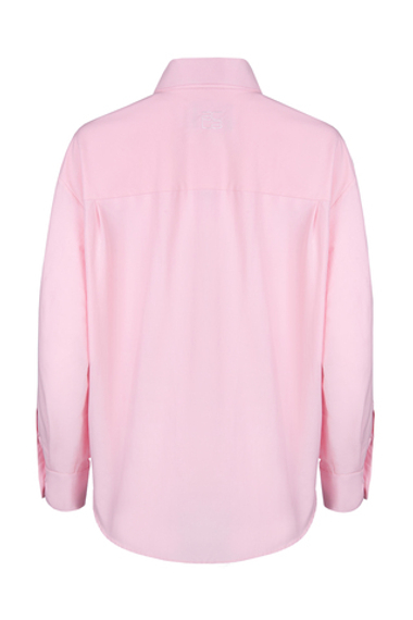 «Evi’s shirt» Базовая рубашка из плотного хлопка с галстуком.