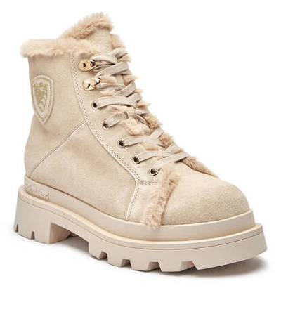 Кожаные трапперы KIMMEL 06 BLAUER - бежевый(F4KIMMEL06 SUE)