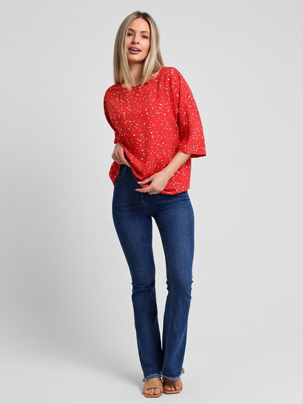 Блузка Долина-3 Виотекс КРАСНЫЙ