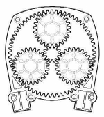 Редуктор рулевой SG04 Riviera M66