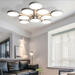 Потолочная Люстра Turna L8 Khaki By Imperiumloft