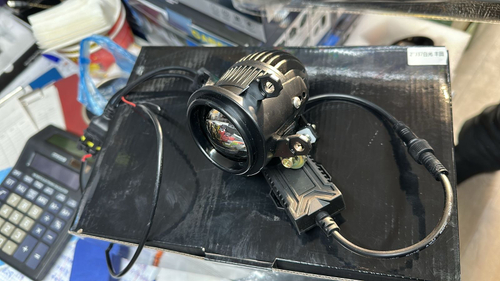 37 BI, - Б. Дальний / ПТФ BI-LED (J-37, ближний, дальний) би-линзы для Toyota, светодиодные противотуманные фары (2 шт. / комплект)