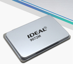 Подушка штемпельная IDEAL настольная 70*110мм, металл, синяя