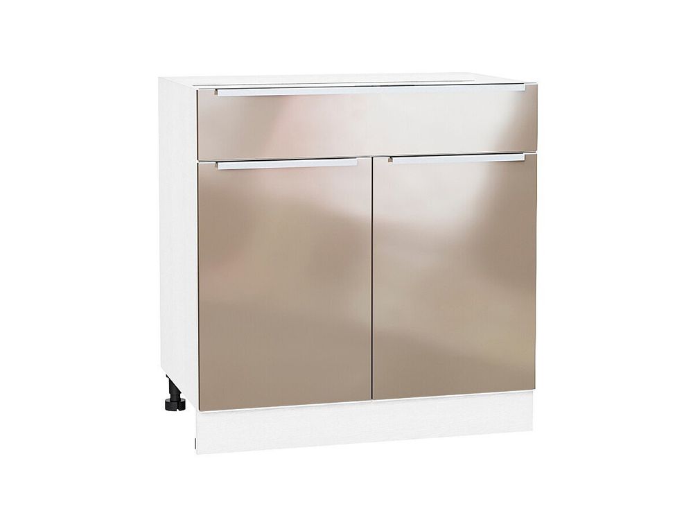 Шкаф нижний с 2-мя дверцами и ящиком Фьюжн