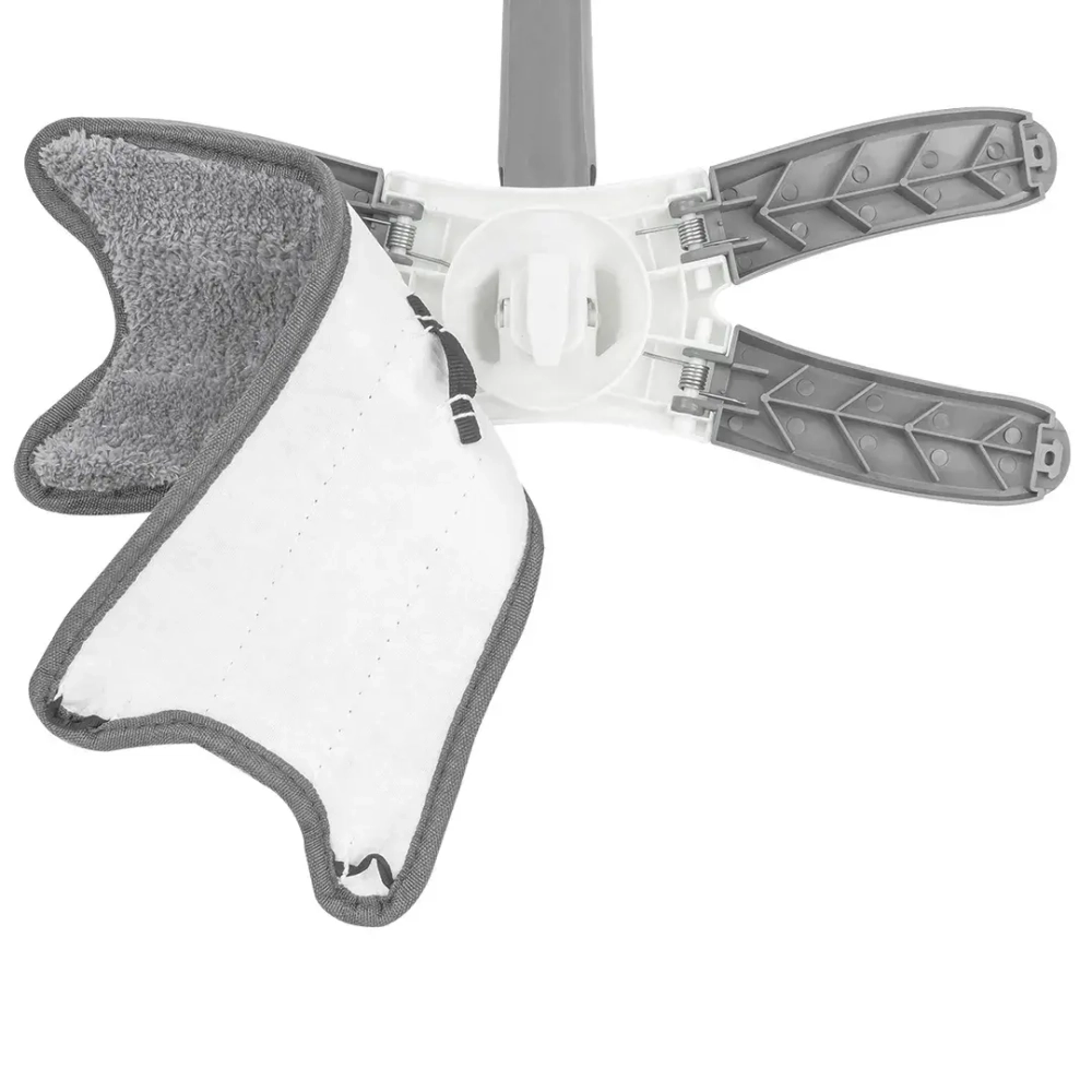 Швабра Х-образная с функцией отжима (серая,1300х370х150мм) ISMA ISMA-22(grey)