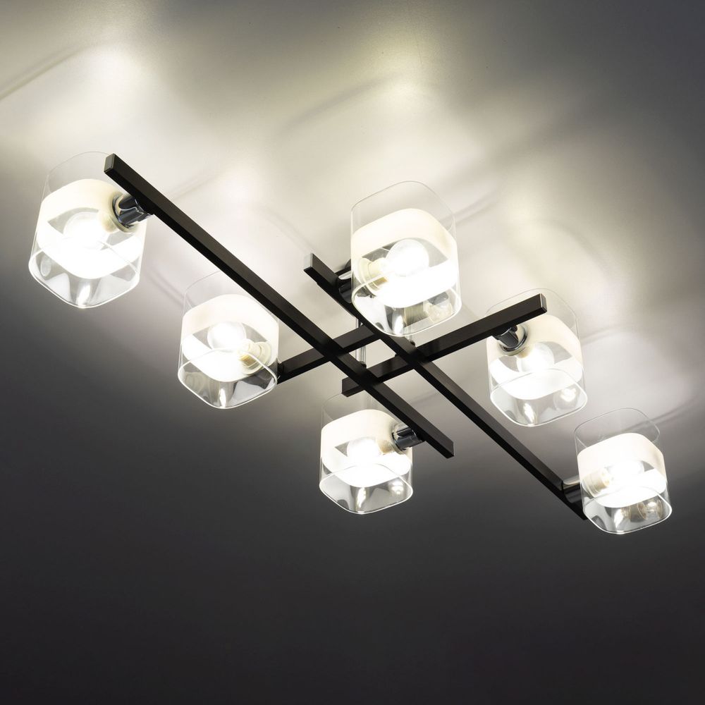 Citilux Вирта CL139262 Люстра потолочная Чёрная