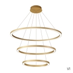 Подвесная люстра Crystal Lux FORTUNA SP158W LED GOLD