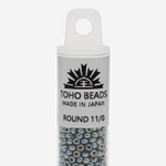 Японский бисер TOHO Round 11/0 (№512), металлизированный, непрозрачный глянцевый