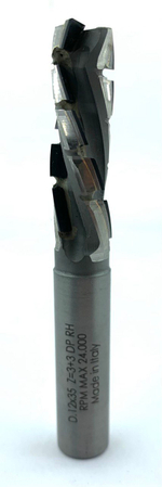 PCD фреза D.12x35 S.12x40 Z=3+3 (3 DIV.) (nesting) RH