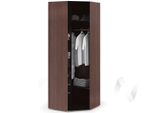Шкаф угловой Спальня Вегас (шимо темный/кофе с молоком)