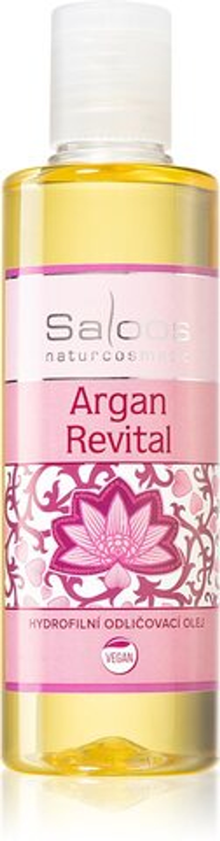 Saloos Make-up Removal Oil Argan Revital - масло для снятия макияжа /   200  ml  / GTIN 8595666005596