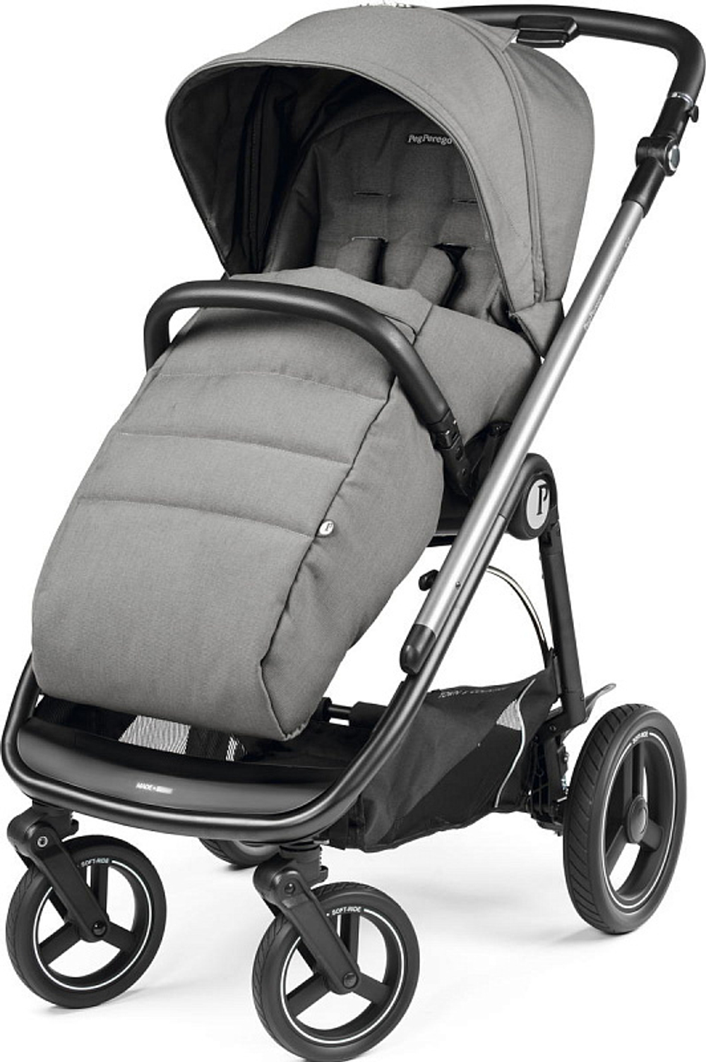 Коляска 3 в 1 Peg Perego Veloce TC Belvedere Lounge Mercury
