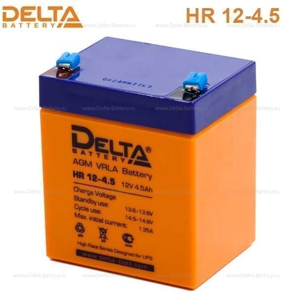 Аккумуляторная батарея Delta HR 12-4.5 (12V / 4.5Ah)