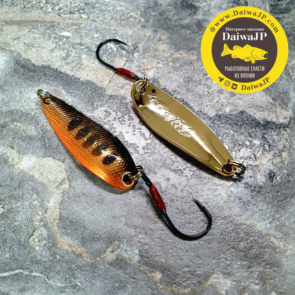 Блесна ART FISHING MESH BITE 3.3G BLACK GOLD YAMAME
