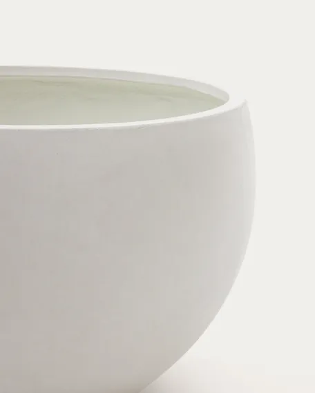 Напольное кашпо Grau из белого цемента Ø72х48 см