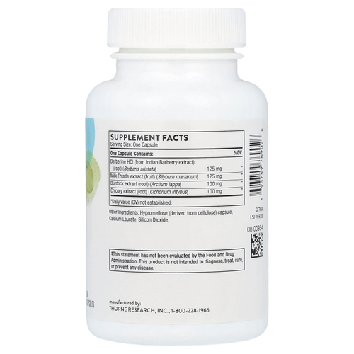 Thorne, Очищение печени, 60 капсул