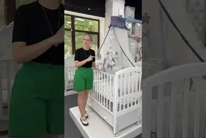 Детская кроватка "Дени" от фабрики Гандылян