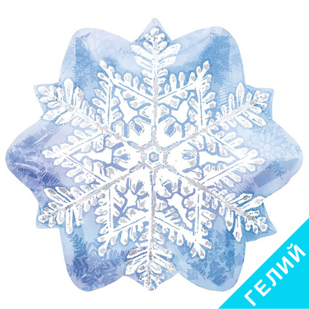 Фигура Снежинка, с гелием #111010-HF3