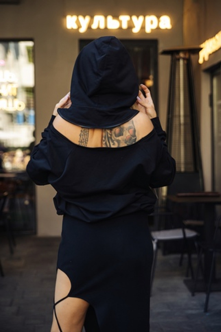 Худи Milana, черный