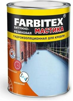 Битумно-резиновая мастика Farbitex 8 кг 4300010222